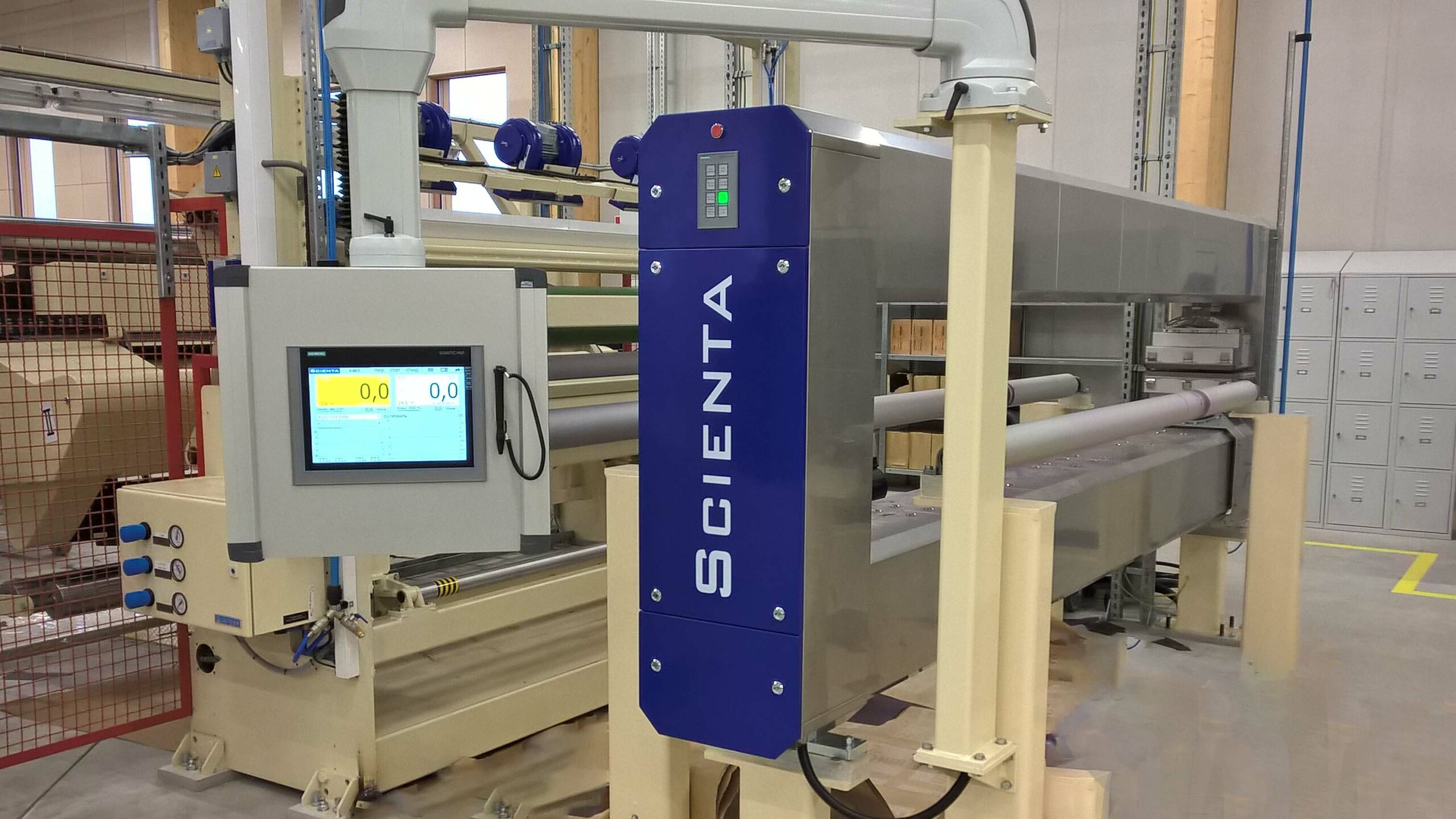 Scienta 9110 scanner installation