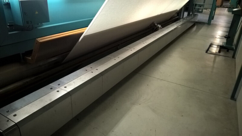 Non woven, felt scanner installation