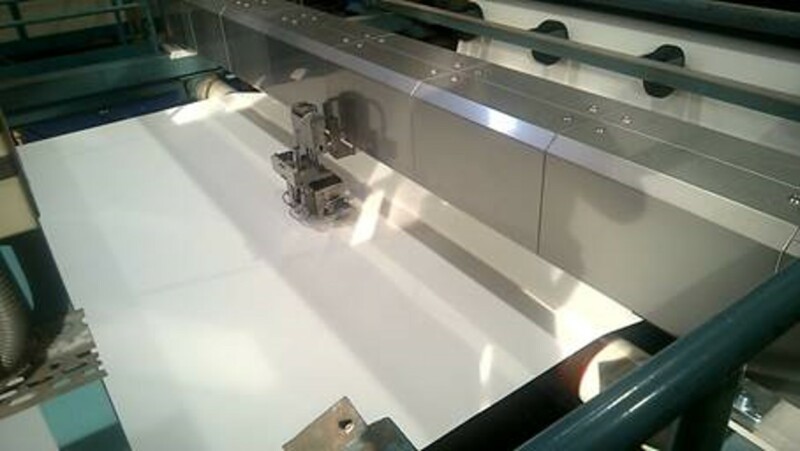 pulp dyer line installation scanner